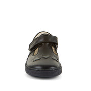 Froddo BAREFOOT Loop Sandra G3140197 Black School Shoes