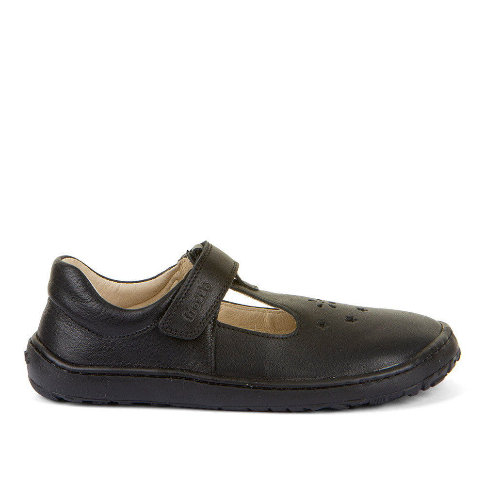 Froddo BAREFOOT Nina T G3140199 Black School Shoes