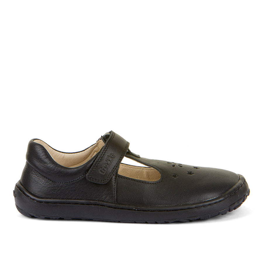 Froddo BAREFOOT Nina T G3140199 Black School Shoes