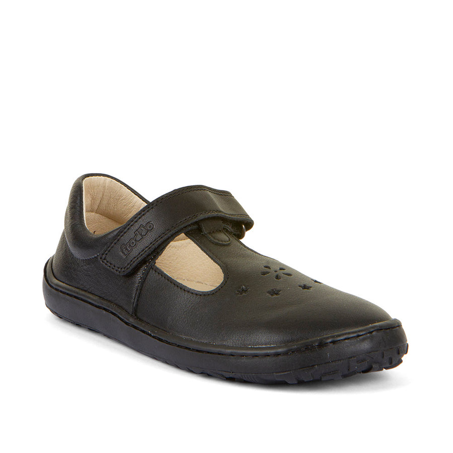 Froddo BAREFOOT Nina T G3140199 Black School Shoes