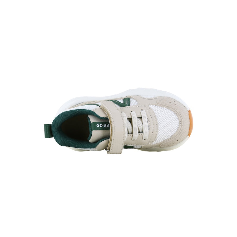 Go Bananas GB26S018-B Beige Green Trainers