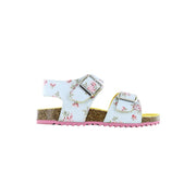 Go Bananas GB26SSANDAL-B Light Blue Flower Sandals