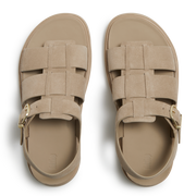 FitFlop A3T-923 Cappuccino Gen-Ff Suede Fisherman Sandals