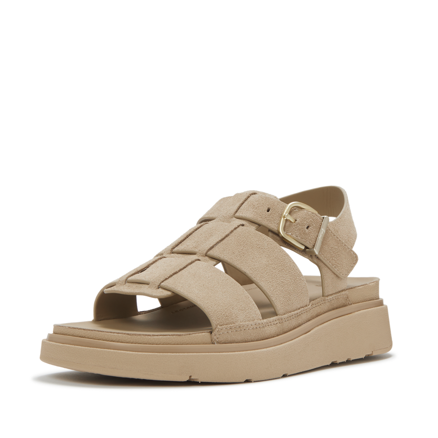 FitFlop A3T-923 Cappuccino Gen-Ff Suede Fisherman Sandals
