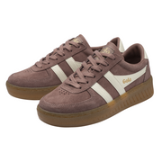 Gola Grandslam Suede Brownrose/Off White/Gum Womens Trainers