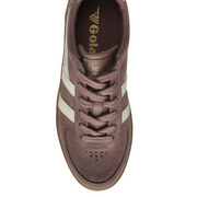 Gola Grandslam Suede Brownrose/Off White/Gum Womens Trainers