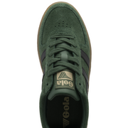 Gola Womens Grandslam Suede Evergreen/Black/Gum Womens Trainers