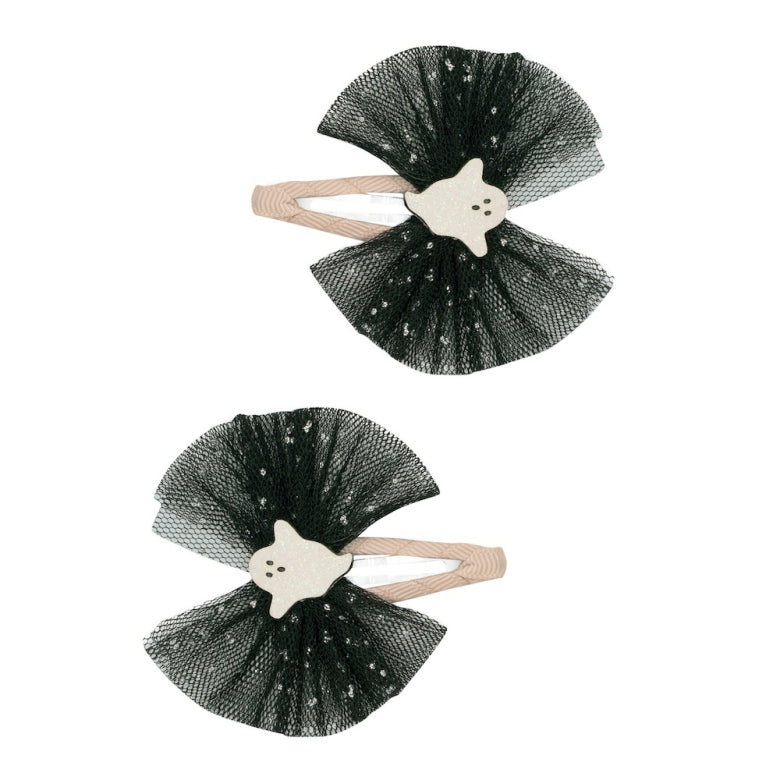 Mimi & Lula Ghoulish Ghost Tulle Clips 172111-03