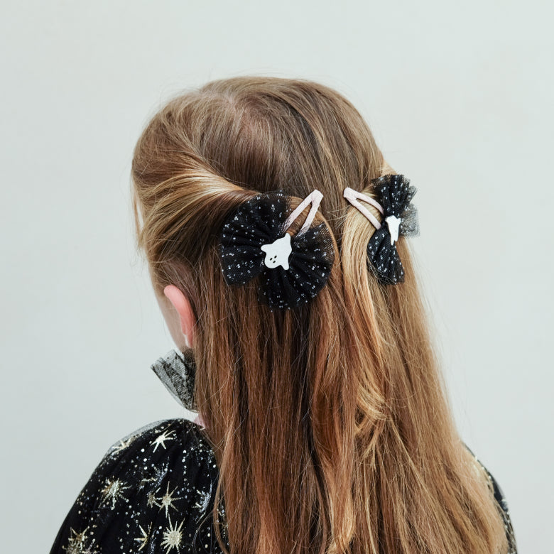 Mimi & Lula Ghoulish Ghost Tulle Clips 172111-03