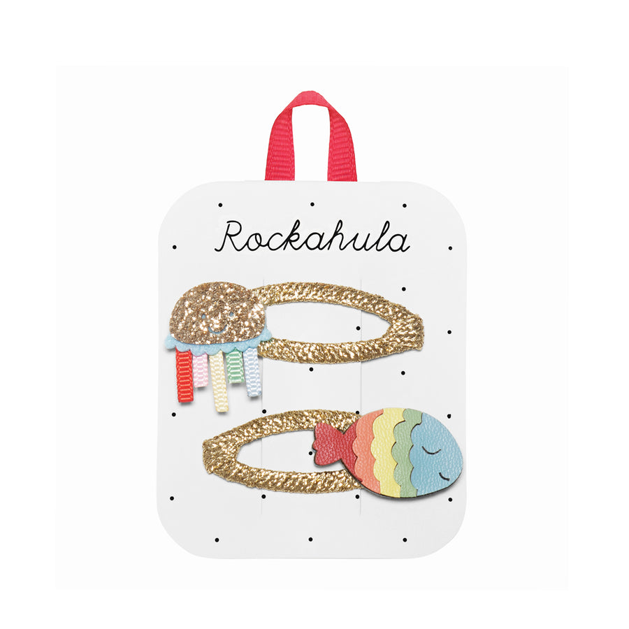 Rockahula Rainbow Sea Friends Clips - H2334G
