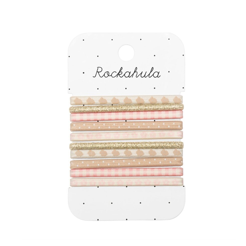 Rockahula Bunny Gingham Elastic Pony Pack - H2355P