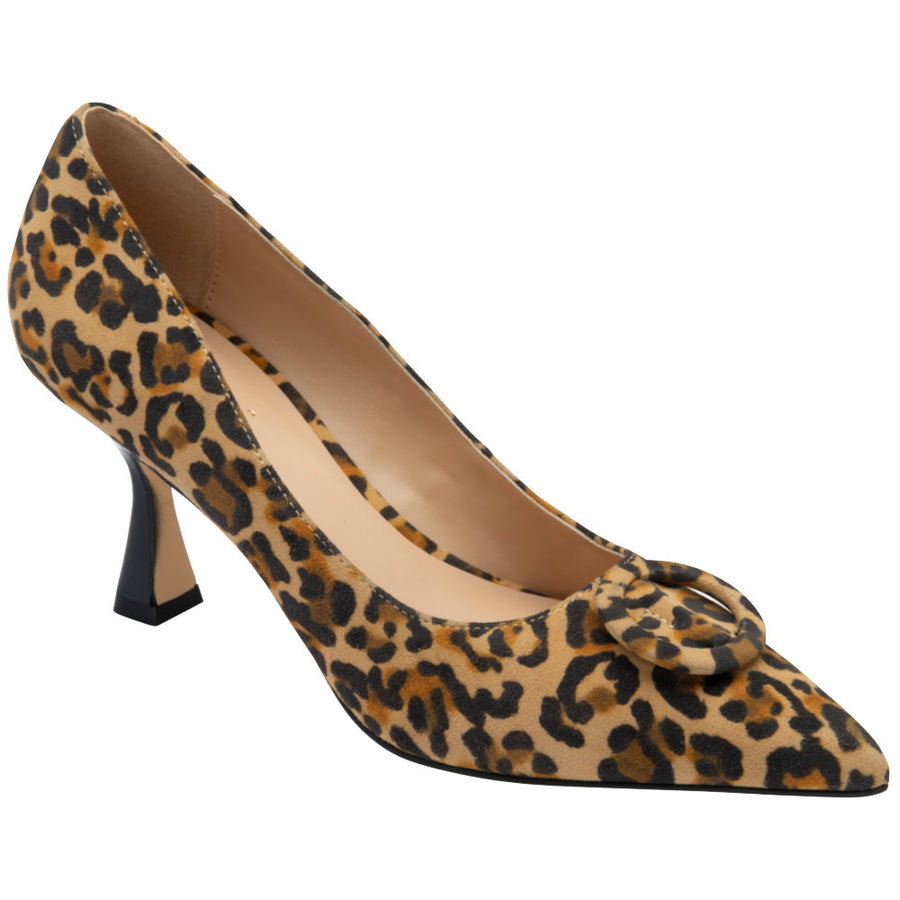 Lotus Henley Leopard Suede Shoes