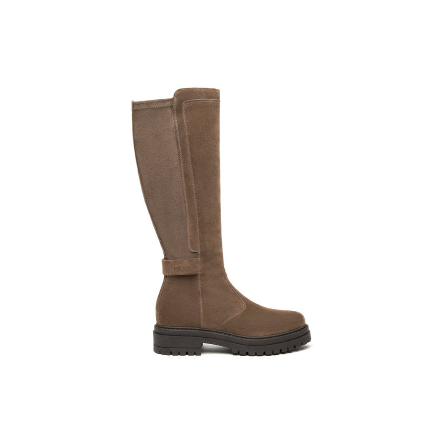 NeroGiardini I514843D Mid Brown Long Boots