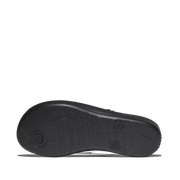 FitFlop JC8-090 All Black Iqushion Multi-Crystal Ergonomic Flip-Flops