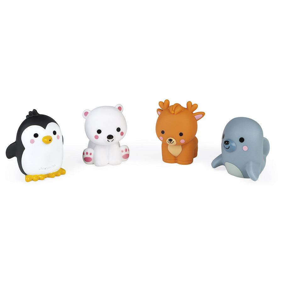Janod 4 Polar Animals Squirters J04704