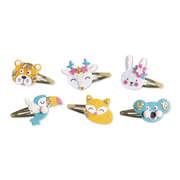 Janod 6 Glittery Animal Hairclips To Make J07997