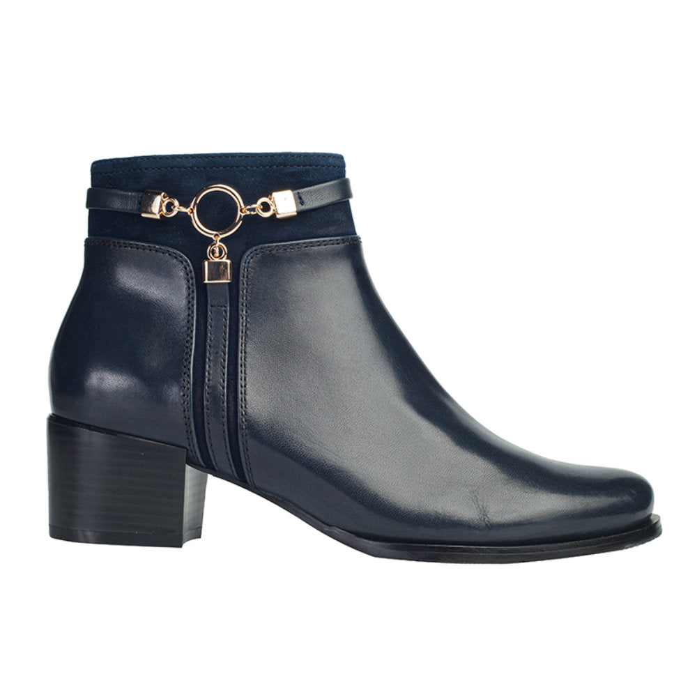 Regarde Le Ciel Jolene-29 Navy Boots