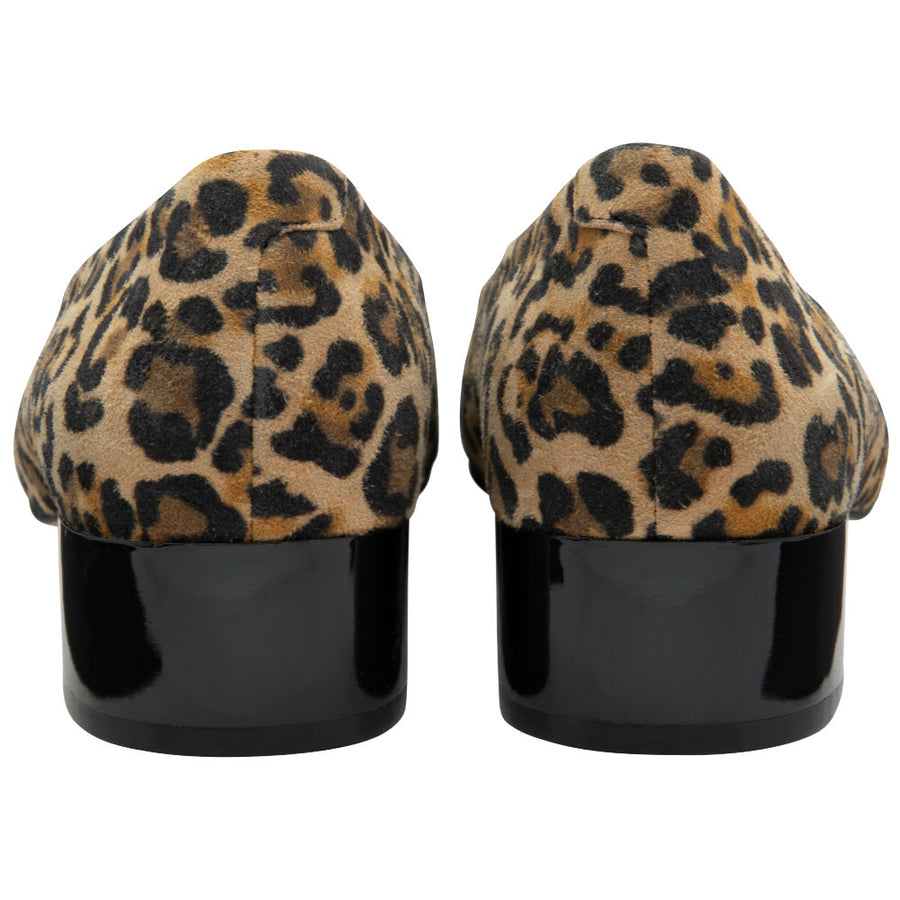 Lotus Joyce Leopard Suede Shoes