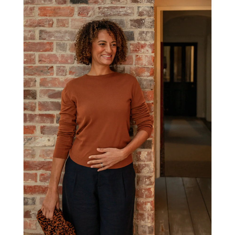 Chalk Jade Jumper Ginger