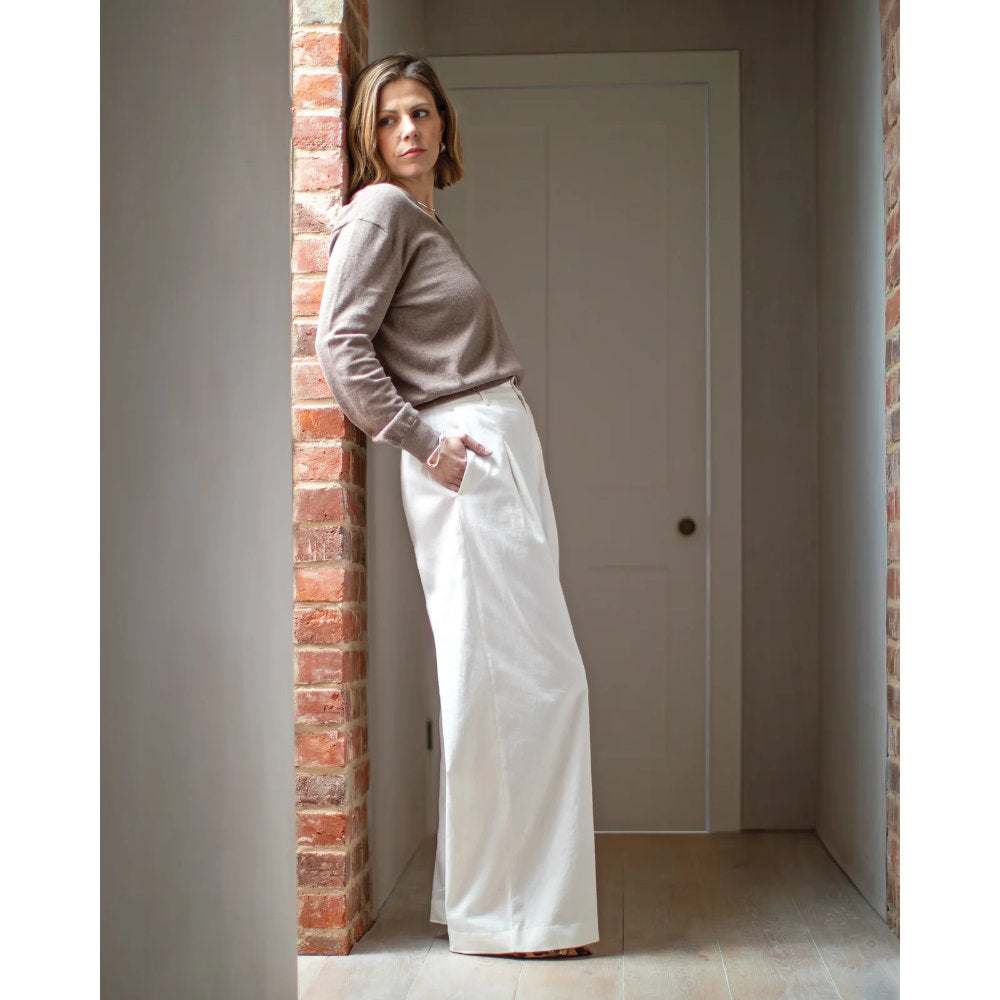 Chalk Jenny Jumper Dark Beige