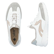 Rieker L32G9-80 White Sneakers