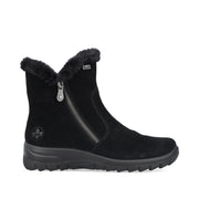 Rieker L7162-00 Womens Warm Lined Water Resistant Black Boots