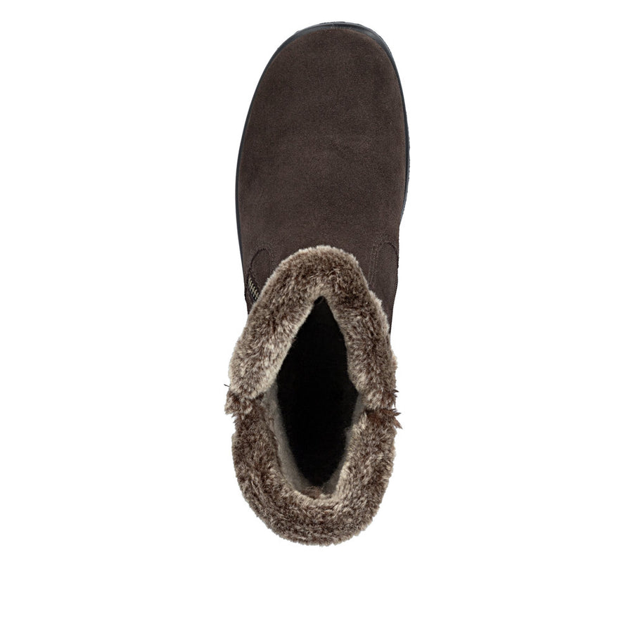 Rieker L7162-25 Brown Warm Lined Water Resistant Boots