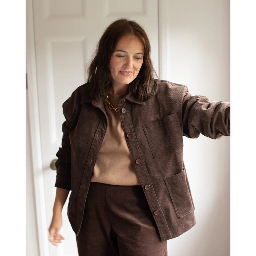 Chalk Lennie Jacket - Warm Chocolate