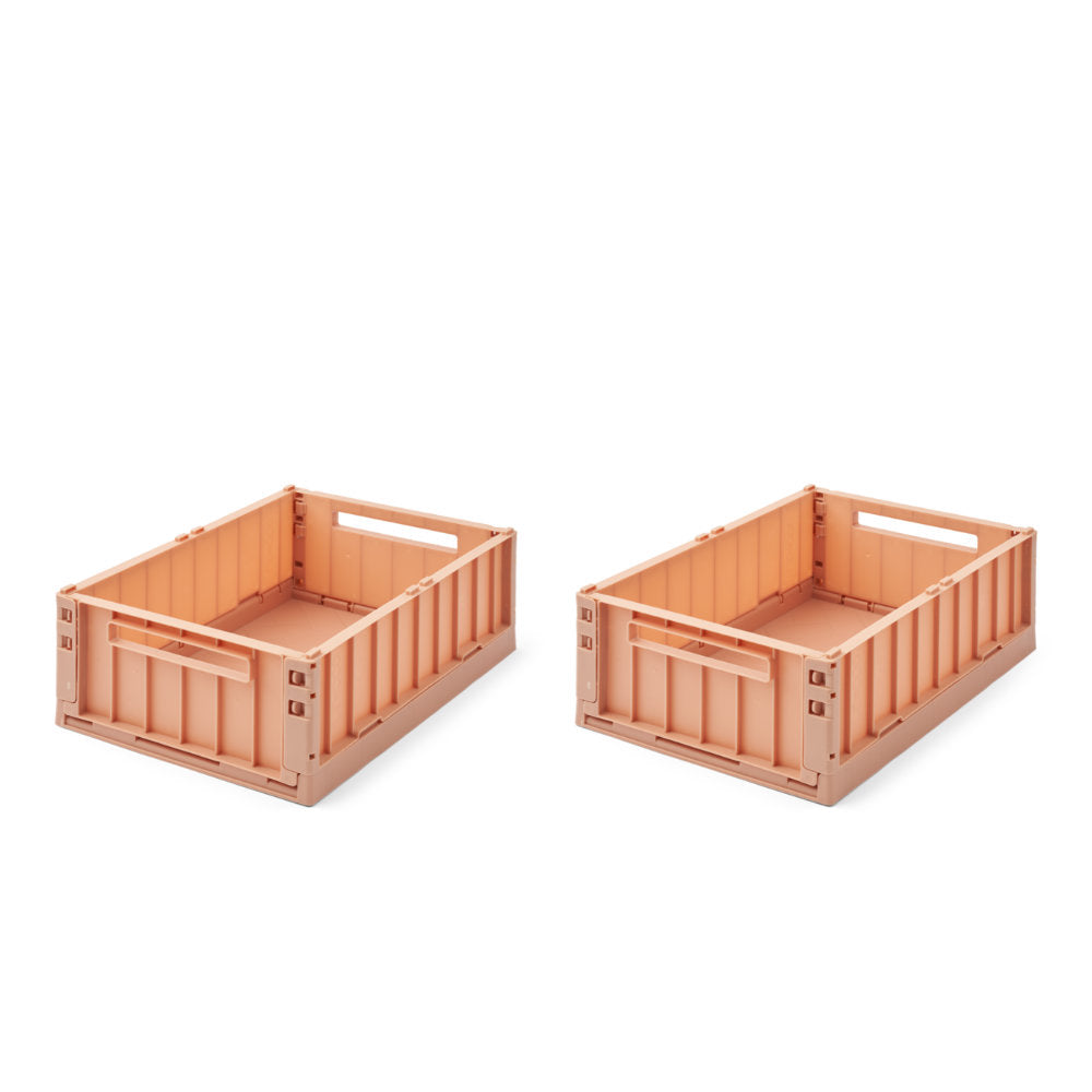 Liewood Weston Storage Box M 2-pack Tuscany Rose LW14677