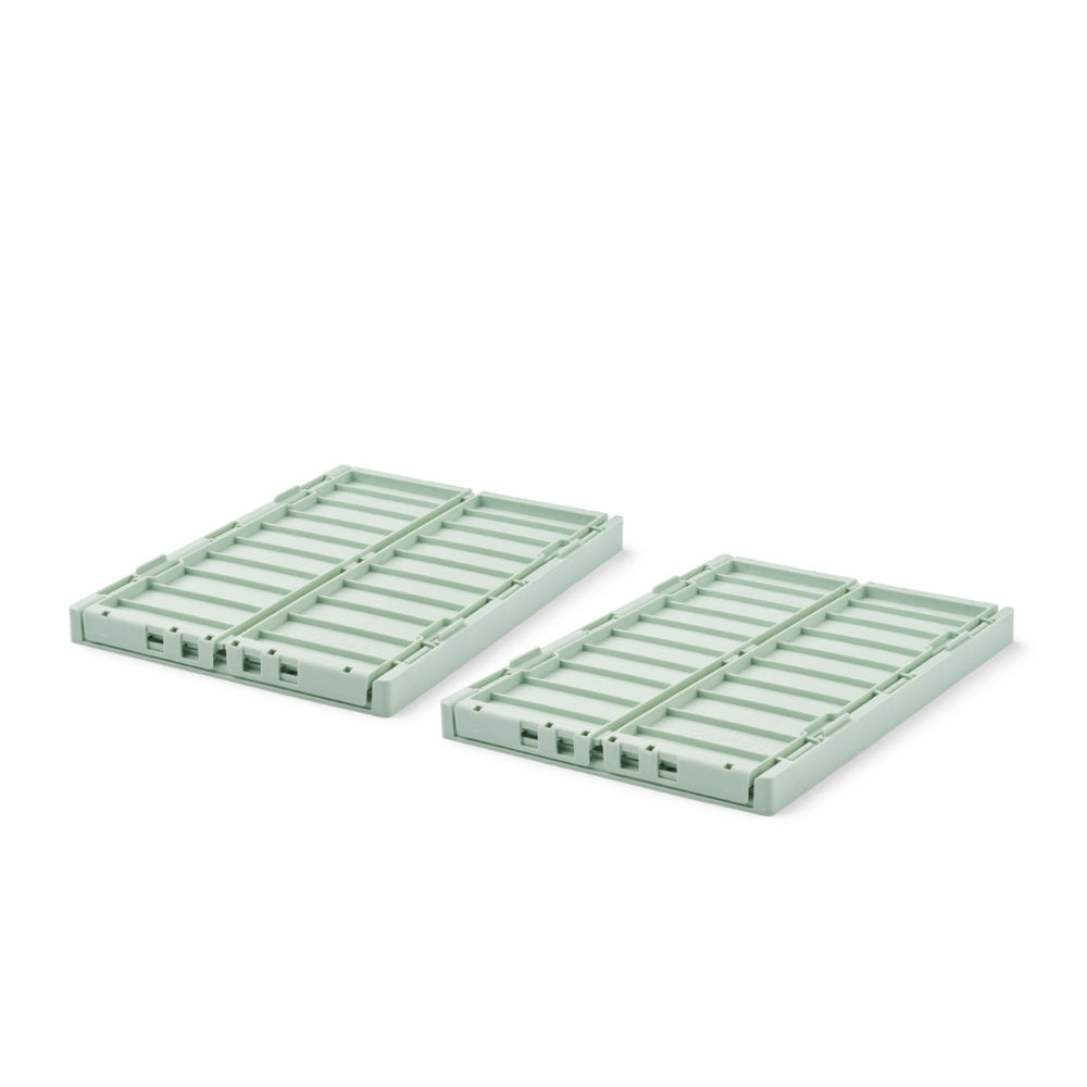 Liewood Weston Storage Box M 2-pack Light Peppermint LW14677