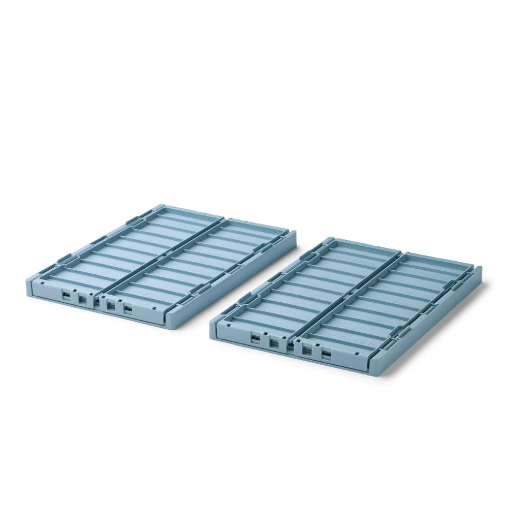 Liewood Weston Storage Box M 2-pack Beach Blue LW14677