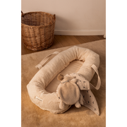 Liewood Lewis Muslin Cloth 2-Pack Mini Whale / Sandy