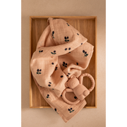 Liewood Lewis Muslin Cloth 2-Pack Mini Berry / Pale Tuscany