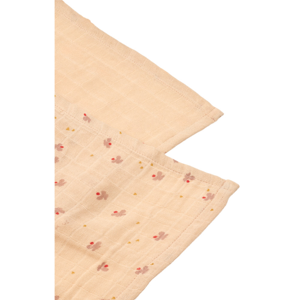 Liewood Lewis Muslin Cloth 2-Pack Mini Butterfly / Apple Blossom Mix LW14907