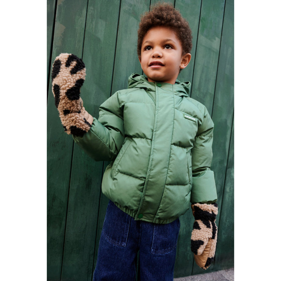 Liewood Grethe Pile Gloves Mega Leo / Oat Mix LW17841