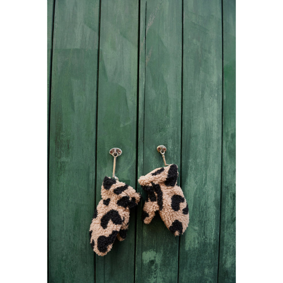 Liewood Grethe Pile Gloves Mega Leo / Oat Mix LW17841