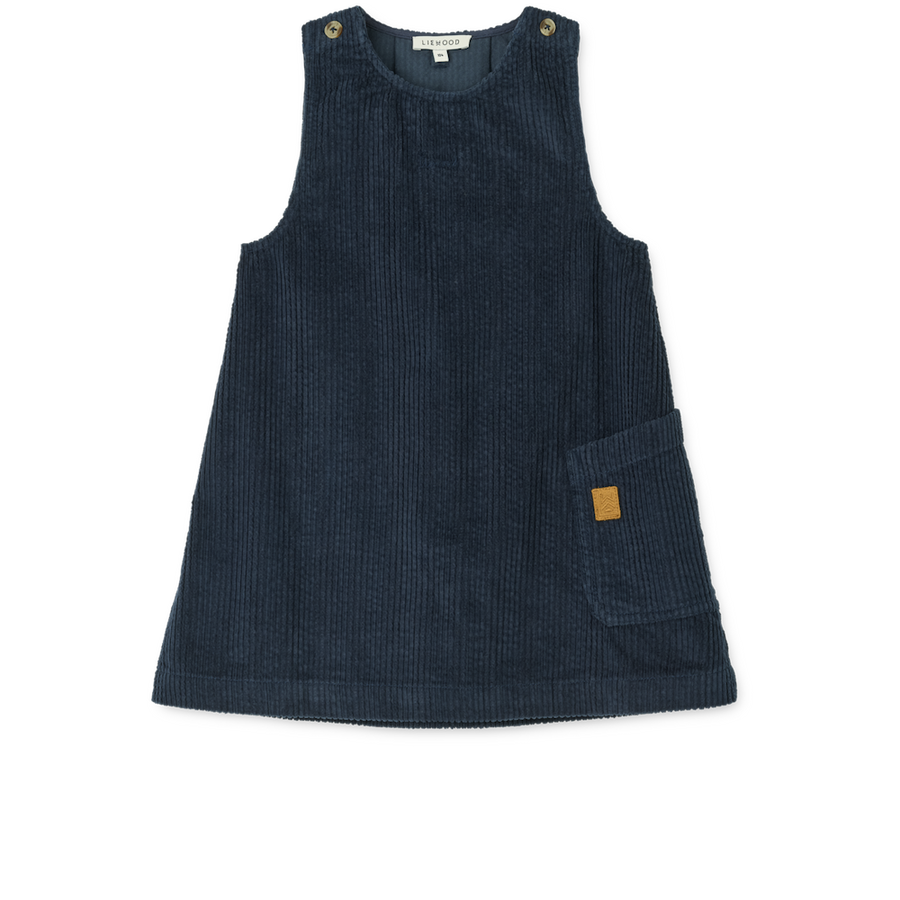 Liewood Annamay Corduroy Dress Classic Navy