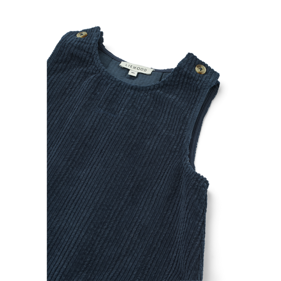 Liewood Annamay Corduroy Dress Classic Navy