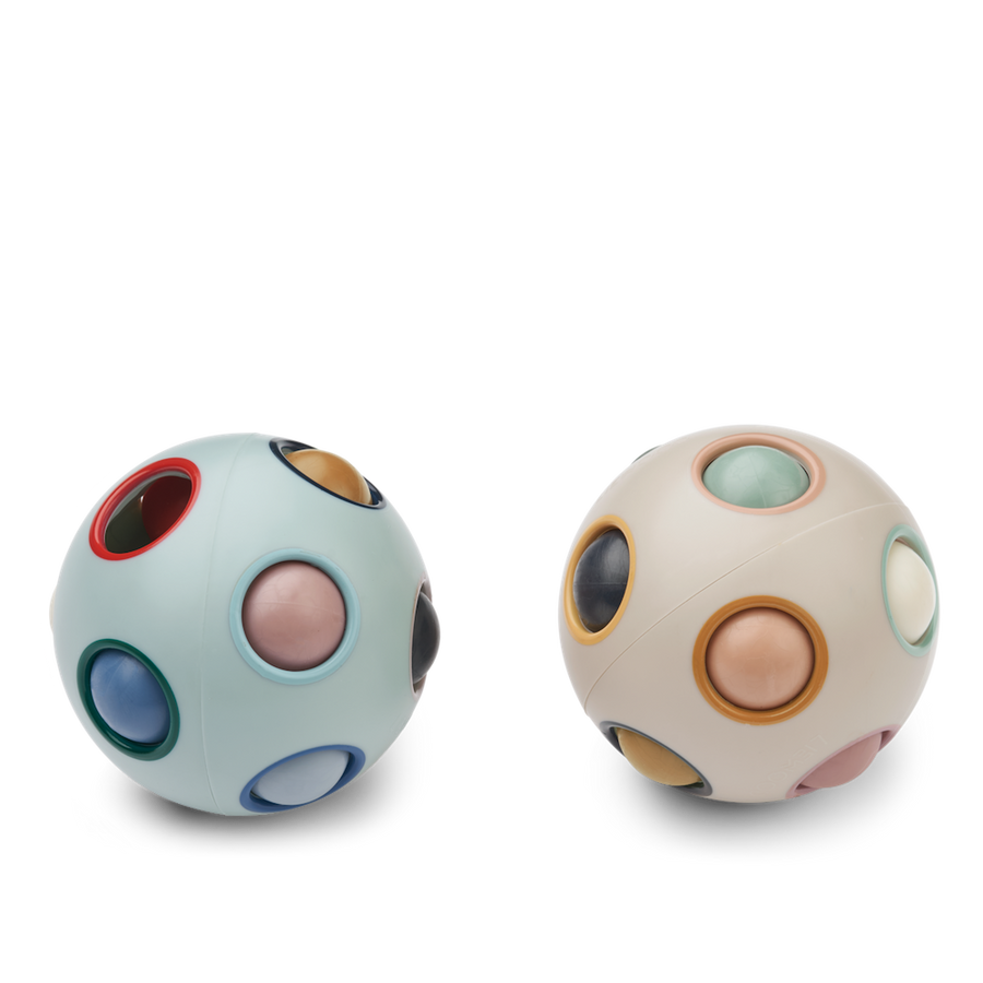 Liewood Solene Puzzle Ball 2-Pack Ice Blue Multi Mix