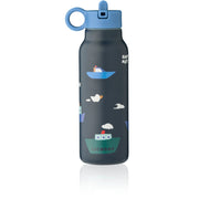 Liewood Falk Water Bottle 350 ml Sailing / Classic Navy LW19617