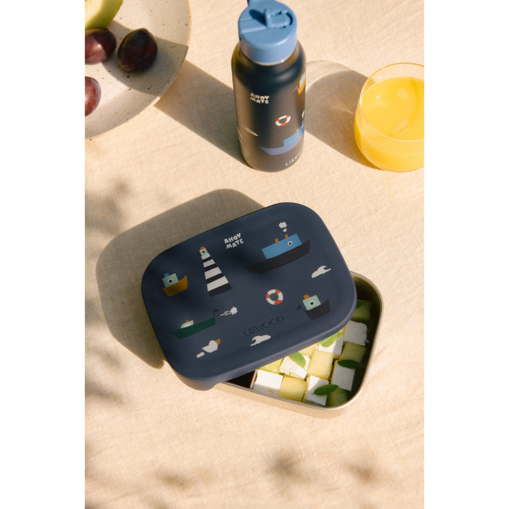 Liewood Falk Water Bottle 350 ml Sailing / Classic Navy LW19617