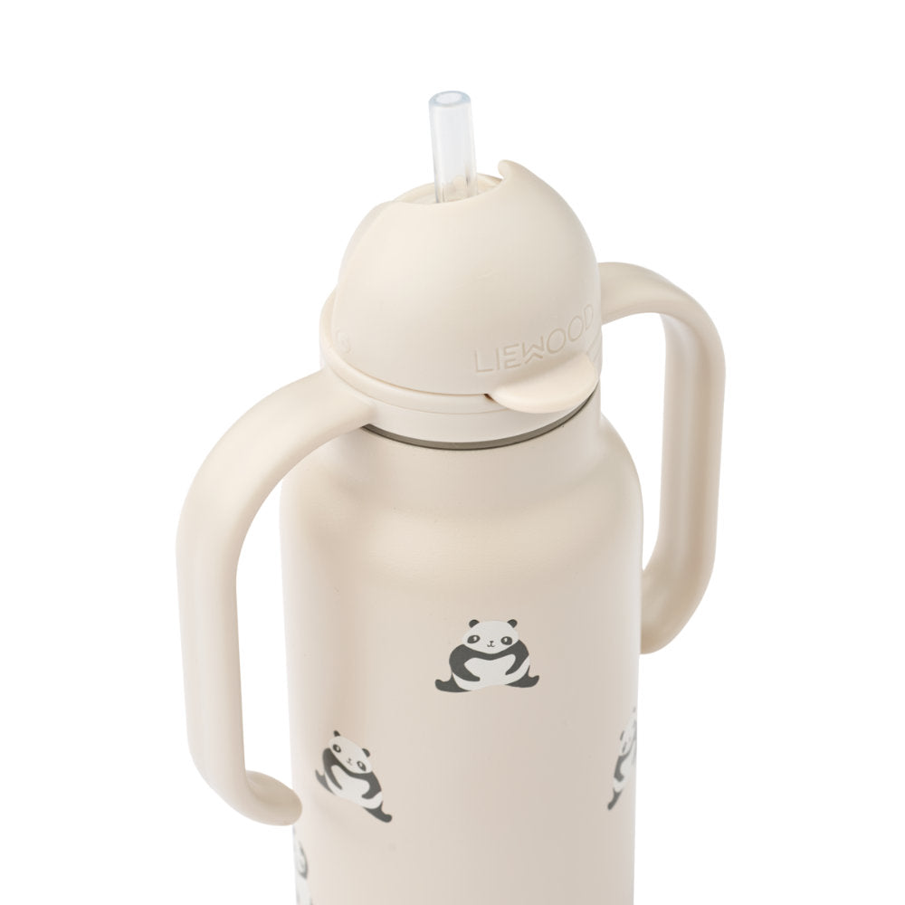 Liewood Kimmie Water Bottle 250 ml Mini Panda / Sandy LW19618