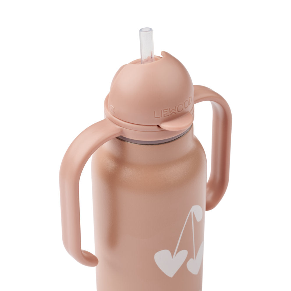 Liewood Kimmie Water Bottle 250 ml Sweethearts / Pale Tuscany LW19618
