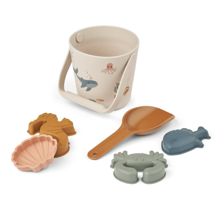 Liewood Gilma Sea Creature Beach Set Sea Creature / Sandy LW20020