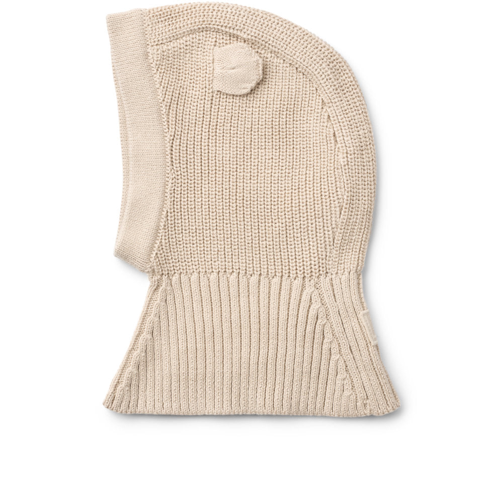 Liewood Hanibal Bear Balaclava  Sandy LW20101