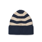 Liewood Ezra Beanie Classic Navy / Sandy Stripe LW20106