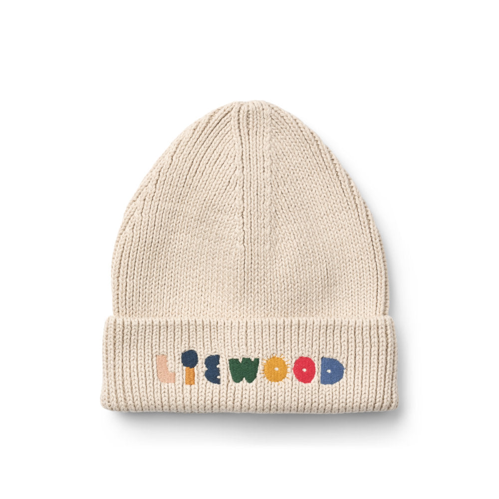 Liewood Ezra Beanie Sandy LW20106