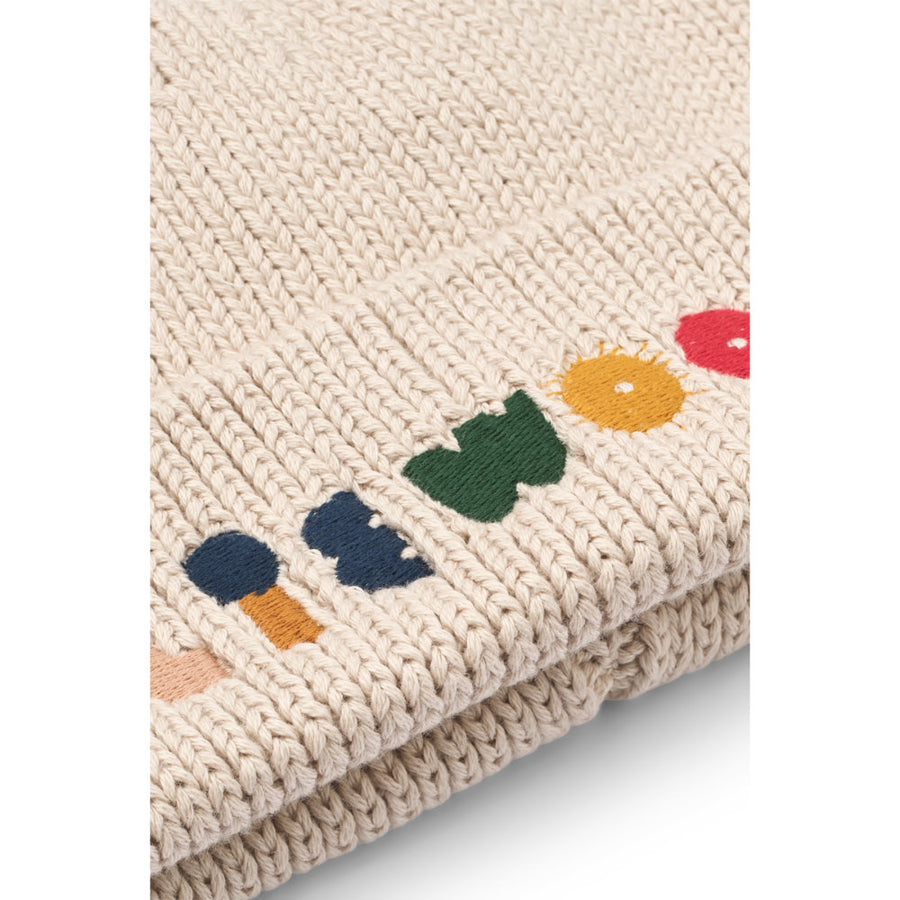 Liewood Ezra Beanie Sandy LW20106