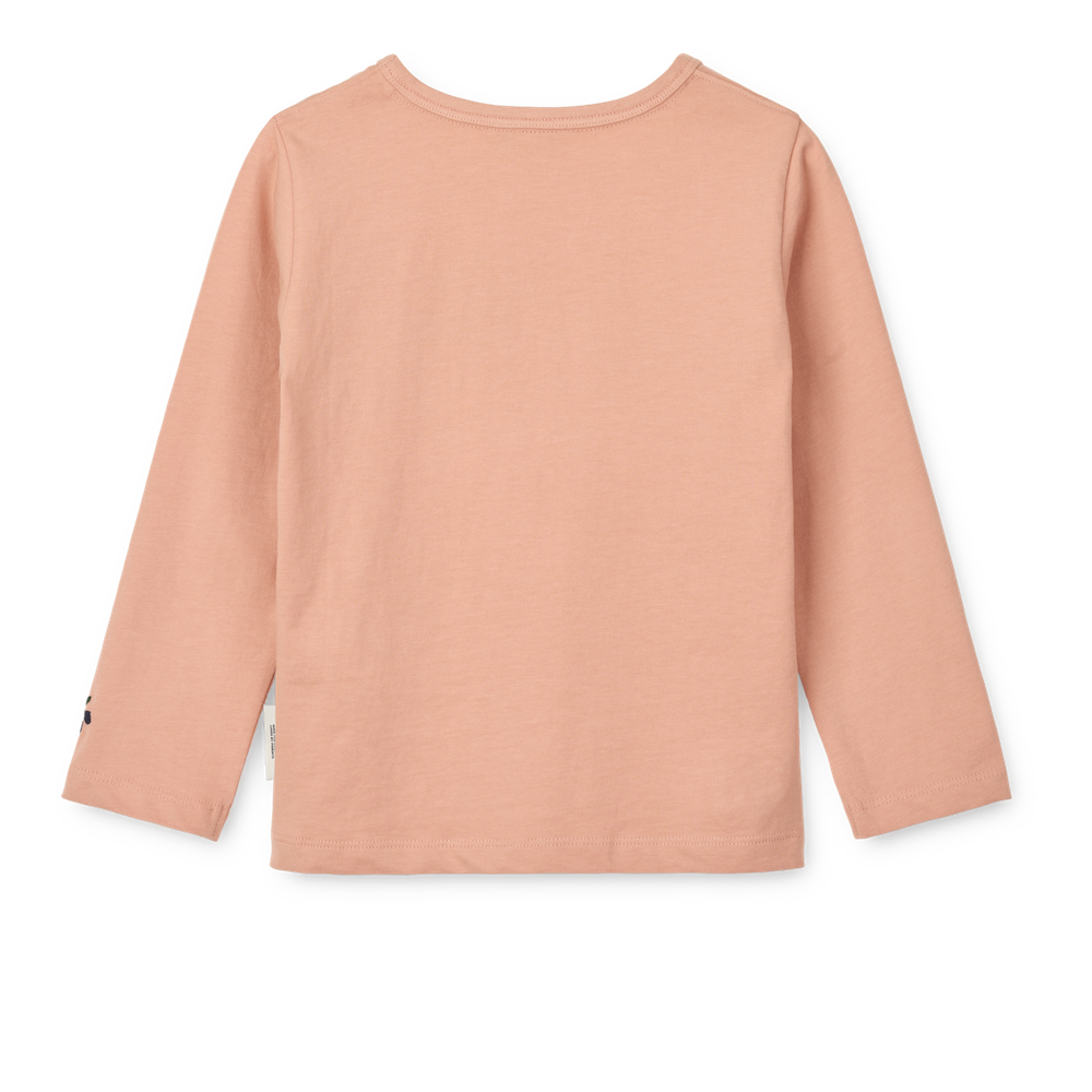 Liewood Apia Placement Longsleeve T-Shirt Liewood Berry / Pale Tuscany