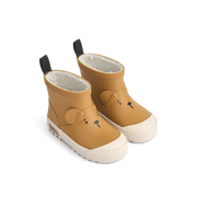 Liewood Jesse Bear Thermo Rainboot Golden Caramel